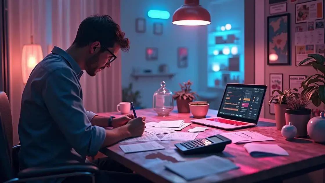 Criando um plano financeiro para suas compras