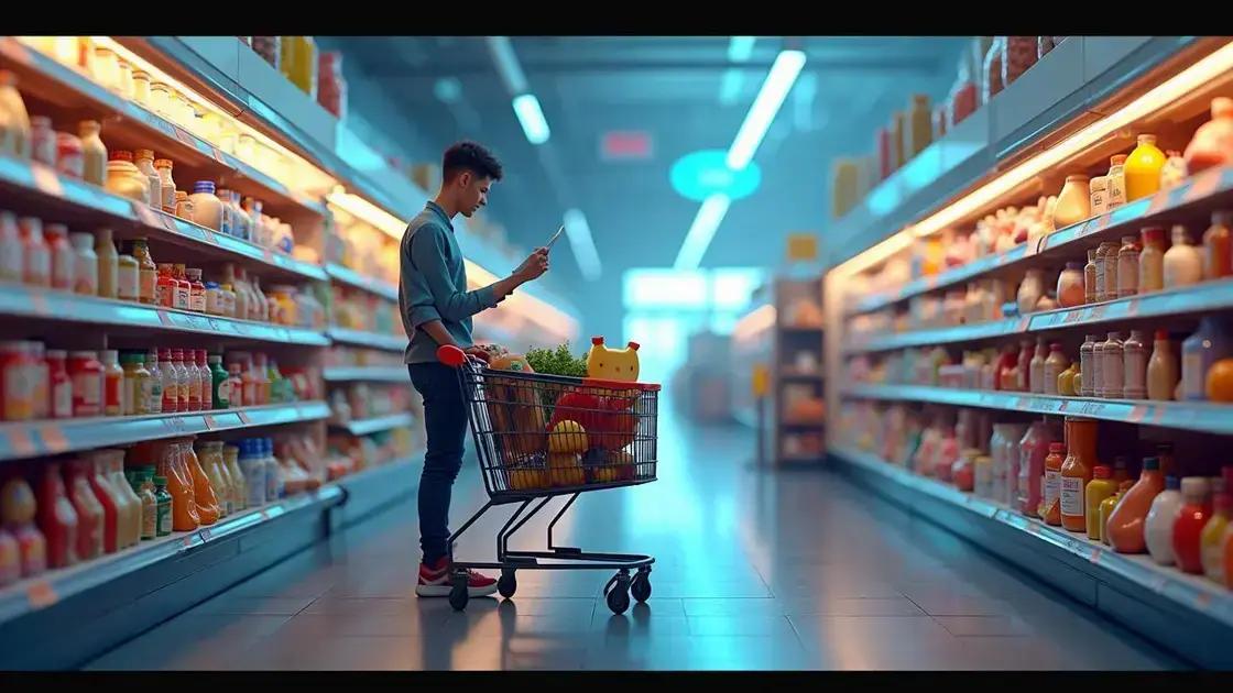 Planejando compras do mês de forma inteligente
