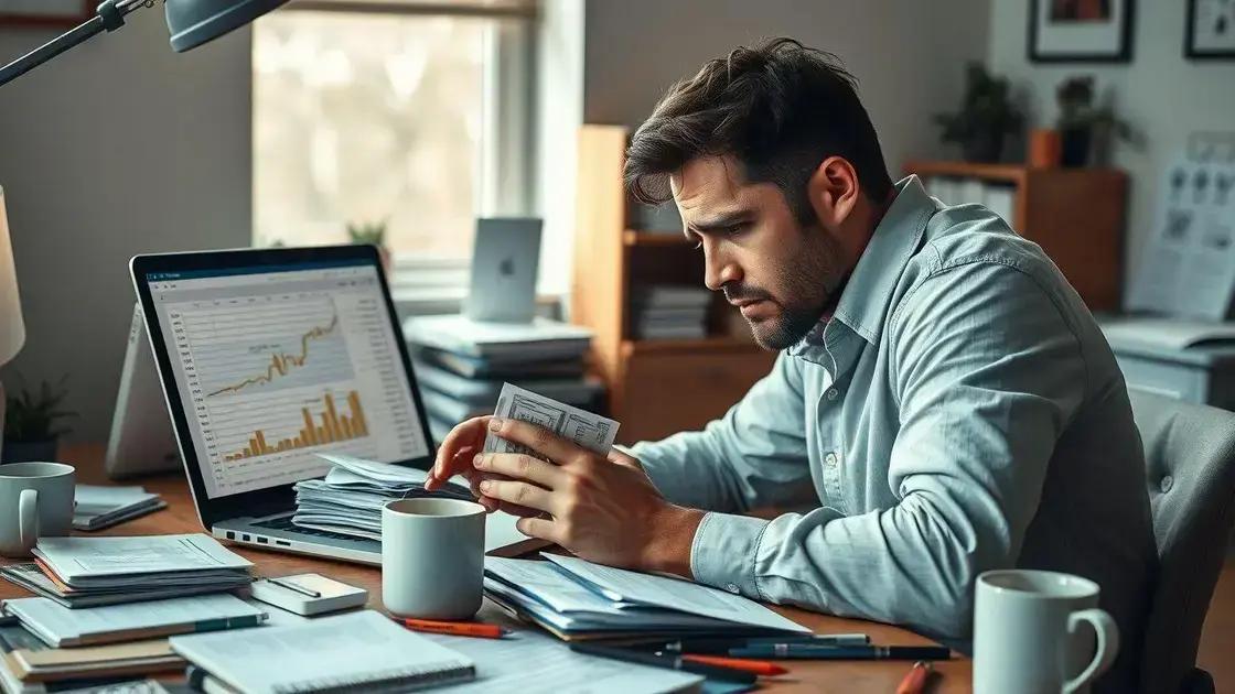 Erros comuns no controle financeiro pessoal