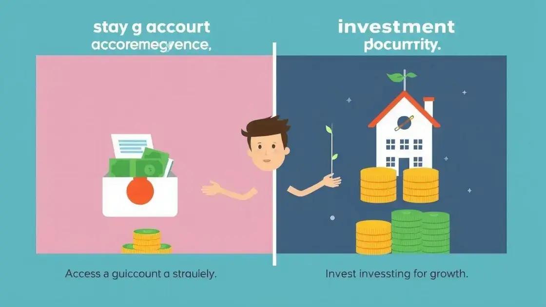 Diferença entre reserva de oportunidade e fundo de emergência
