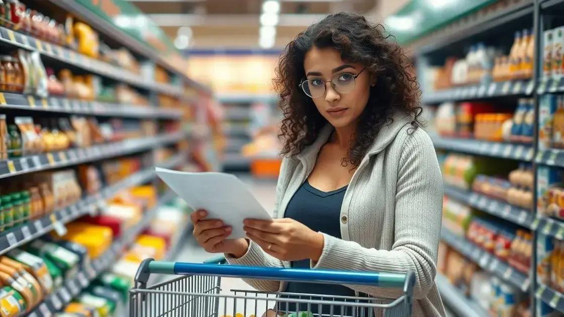 Evite compras por impulso e mantenha o foco