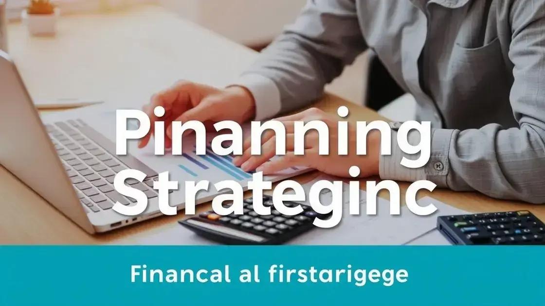 O que é planejamento financeiro?