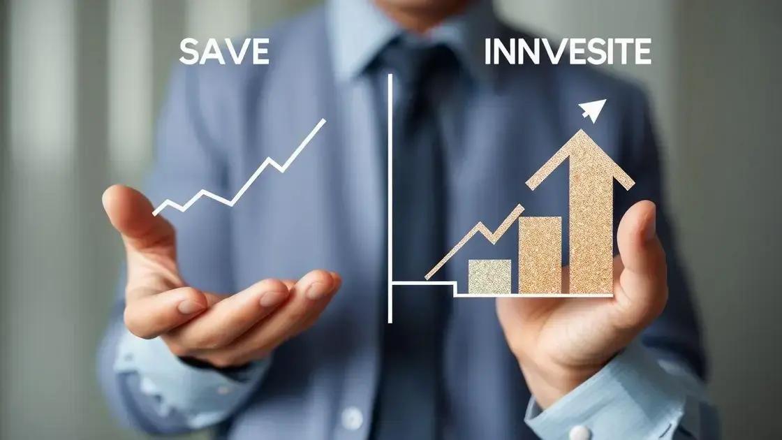 Qual a Diferença Entre Poupar e Investir?