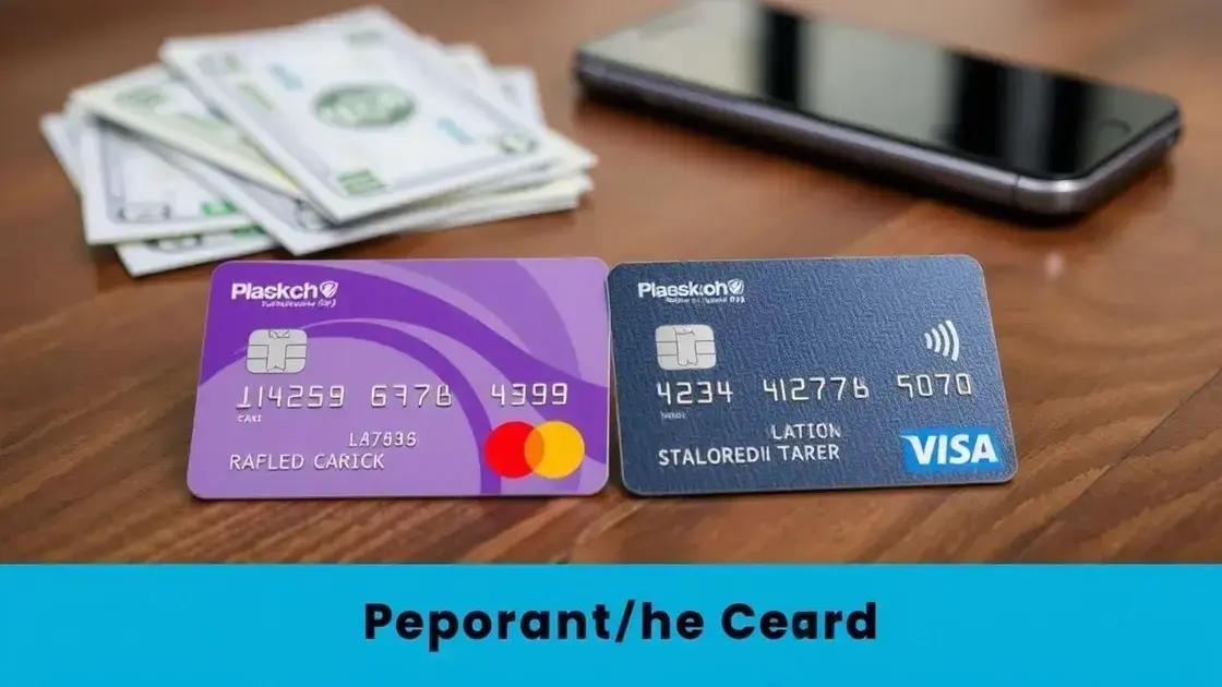 Cartão Pré-Pago ou Cartão de Crédito: Qual é o Mais Vantajoso?