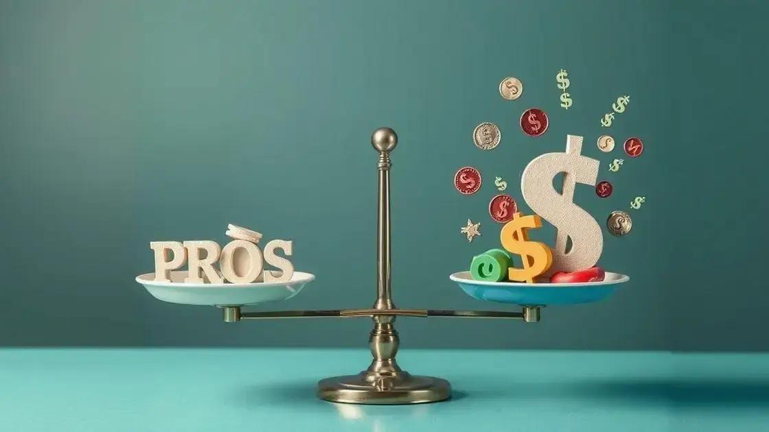 As vantagens e desvantagens de poupar