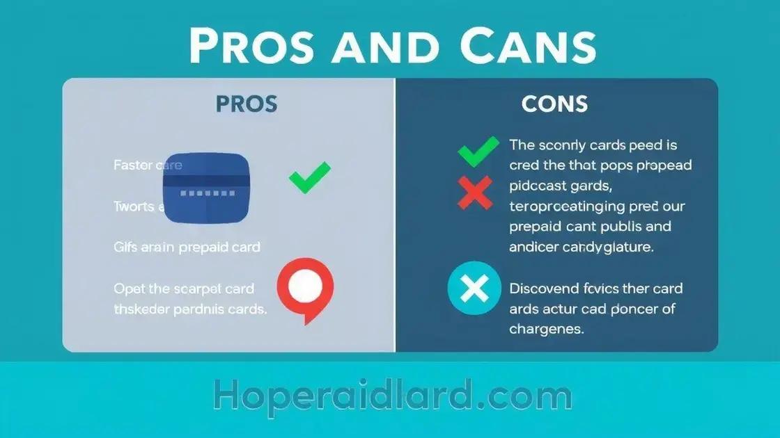 Prós e contras do cartão pré-pago