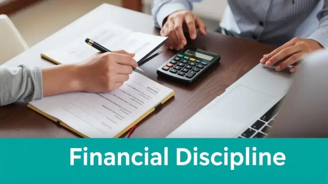 O que é disciplina financeira