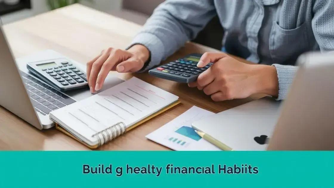 Como construir hábitos financeiros saudáveis