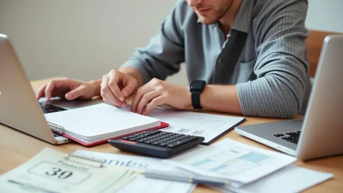 Passos práticos para mudar hábitos financeiros