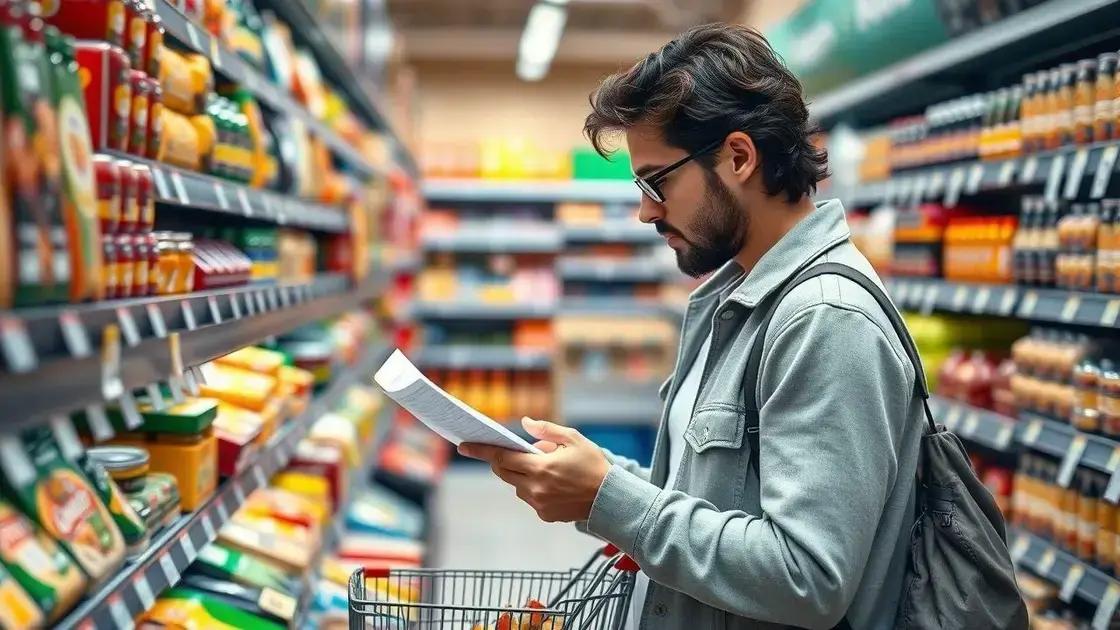 Estratégias para economizar nas compras do supermercado