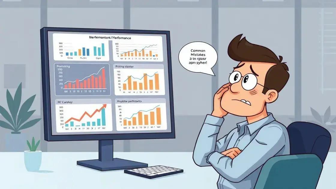 Erros comuns ao usar benchmarks