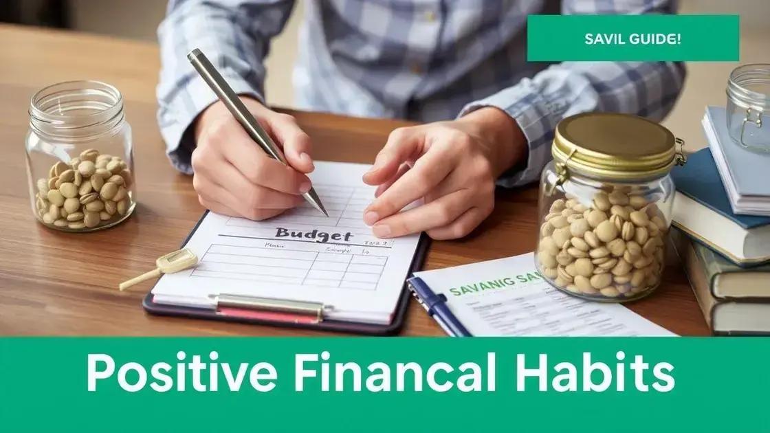 exemplos de hábitos financeiros positivos