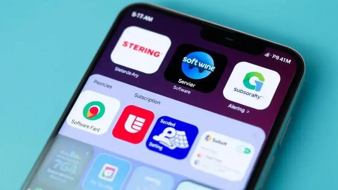 O que são apps para controle de assinaturas?