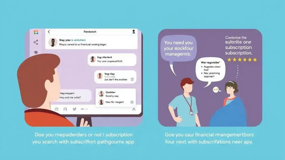 Relatos de usuários sobre experiências com apps