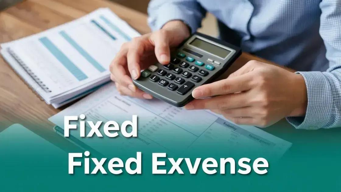 Dicas práticas para reduzir despesas fixas
