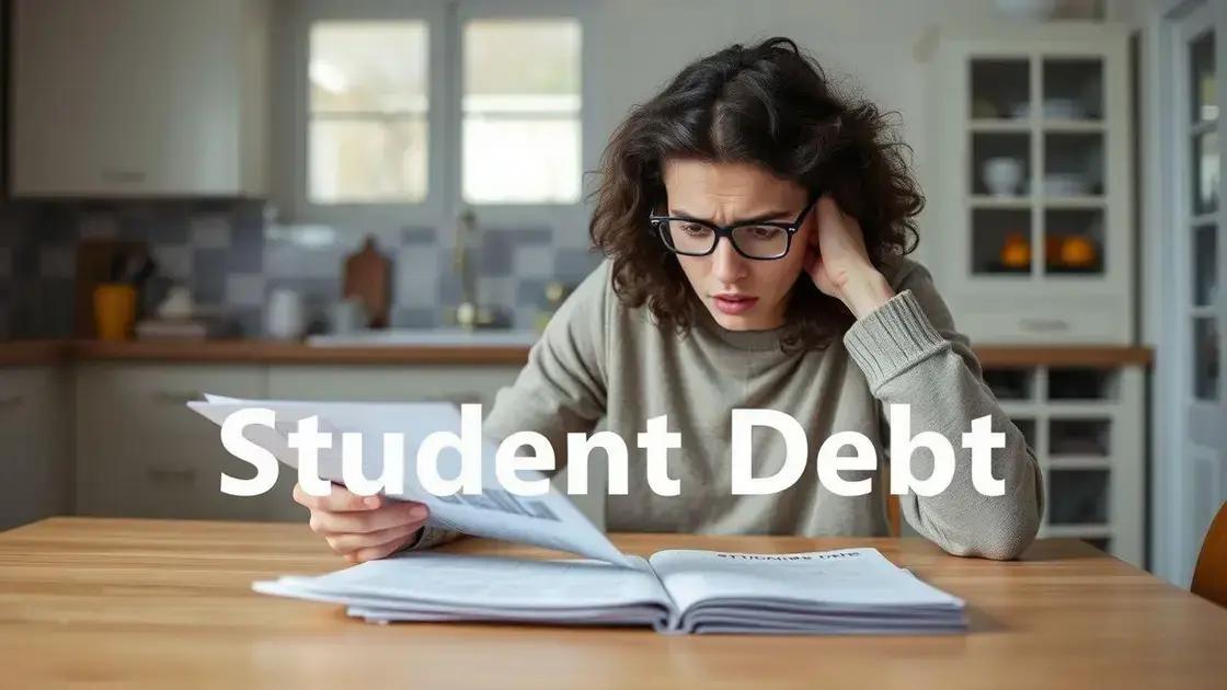 O impacto das dívidas estudantis na vida financeira