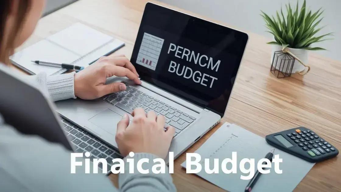 Como fazer um orçamento pessoal eficaz