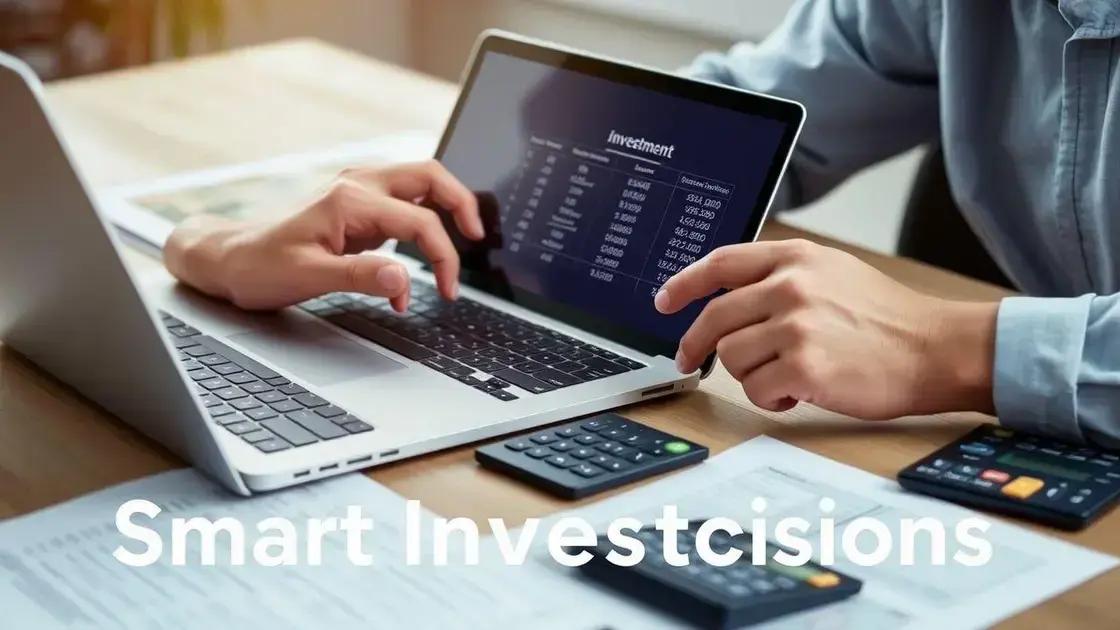 Passos iniciais para investimentos inteligentes