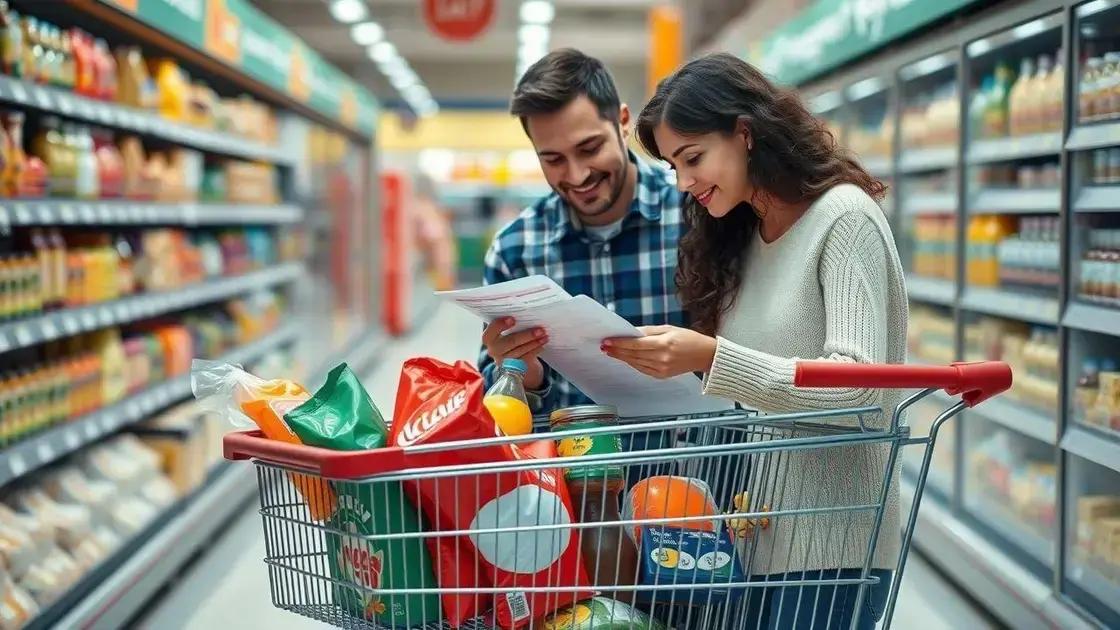 Dicas práticas para economizar no supermercado