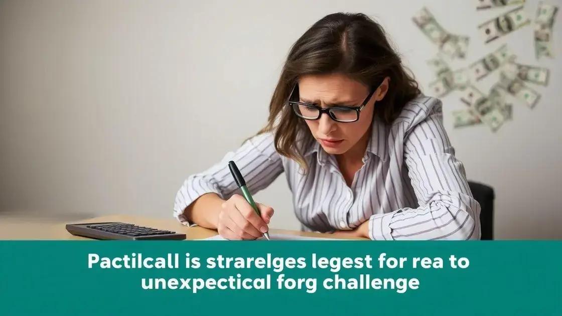 Estratégias práticas para enfrentar imprevistos