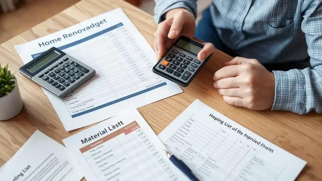 orçamento detalhado: como controlar os gastos