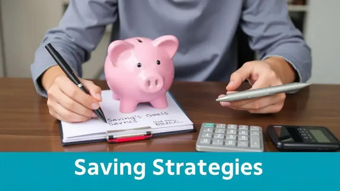Estratégias para guardar dinheiro todo mês