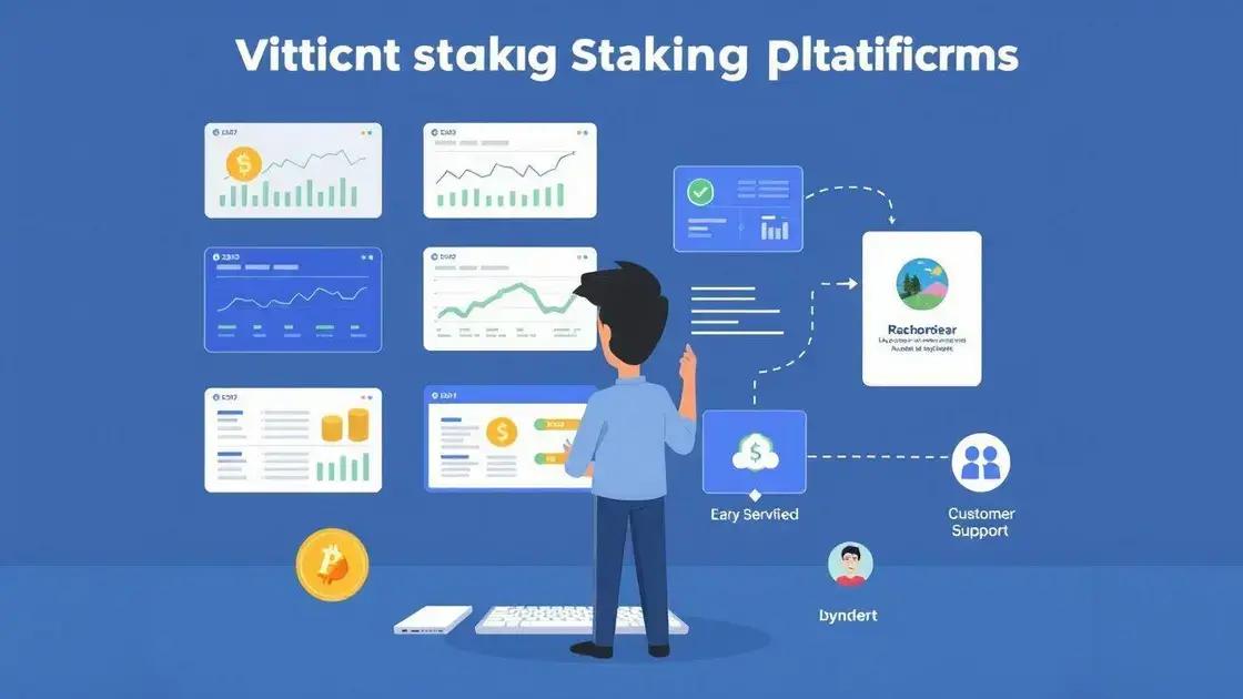 Como escolher uma plataforma de staking