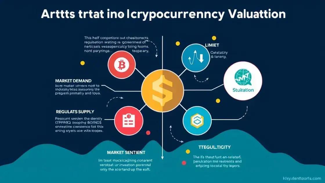 Fatores que influenciam a valorização de criptomoedas
