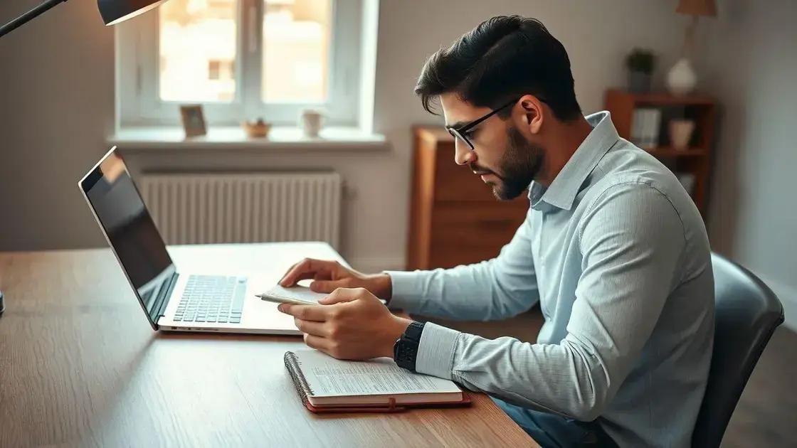 A importância de registrar seus gastos