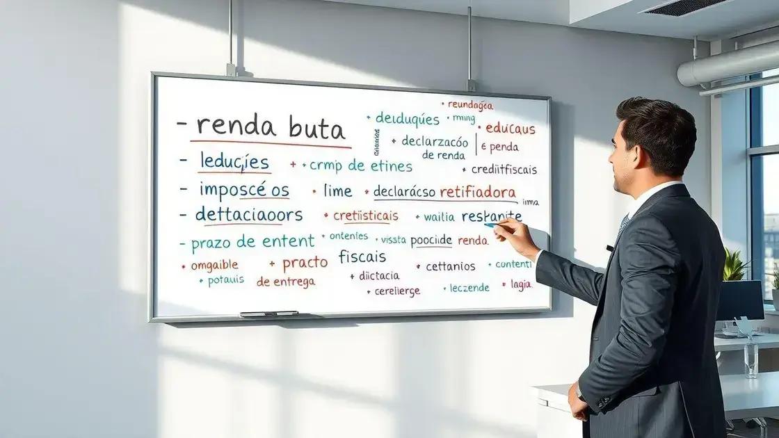 Principais termos do vocabulário fiscal