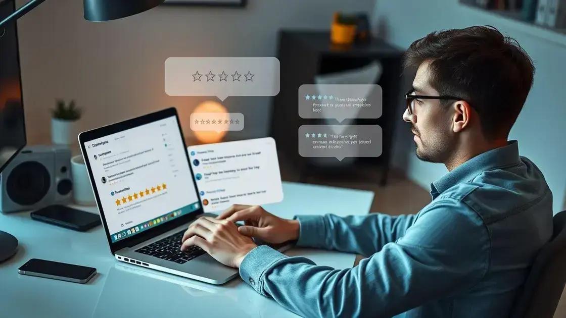Avaliações de clientes: como elas influenciam sua escolha
