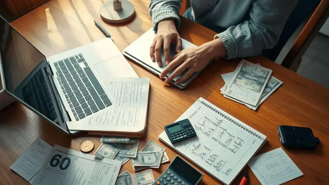 Estratégias para organizar suas finanças