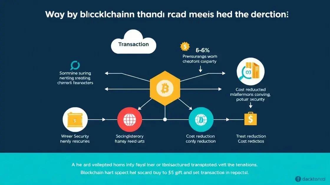 Como a blockchain pode melhorar transações financeiras?