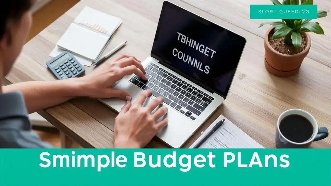 Como montar um orçamento simples