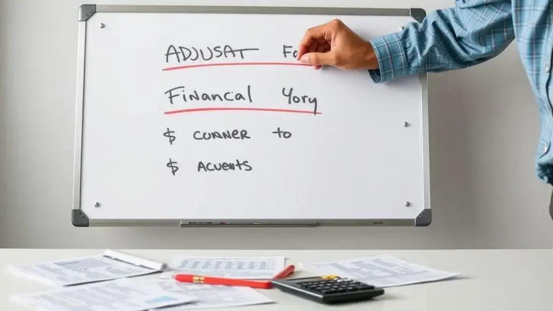 como ajustar metas financeiras quando necessário