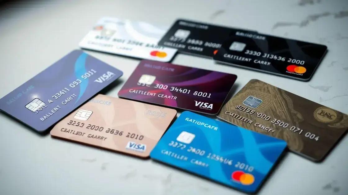 Entendendo os diferentes tipos de cartão de crédito