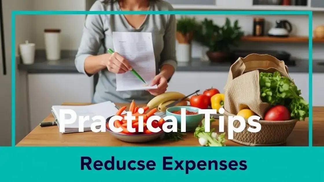 Dicas práticas para reduzir gastos