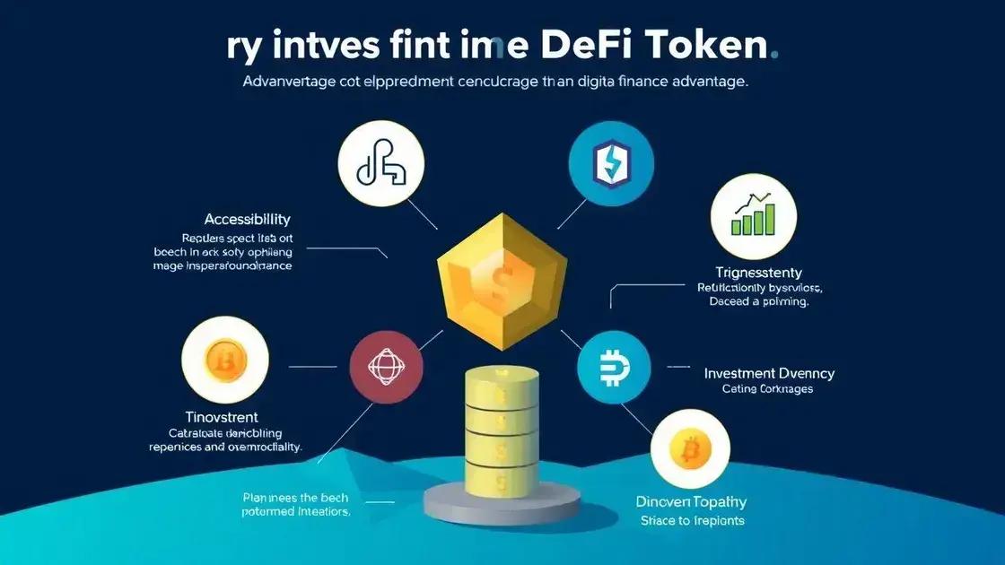 Vantagens de investir em tokens DeFi