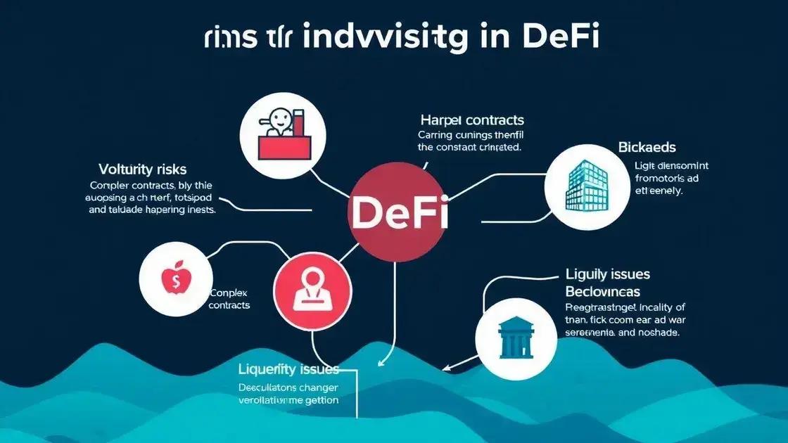 Riscos envolvidos ao investir em DeFi