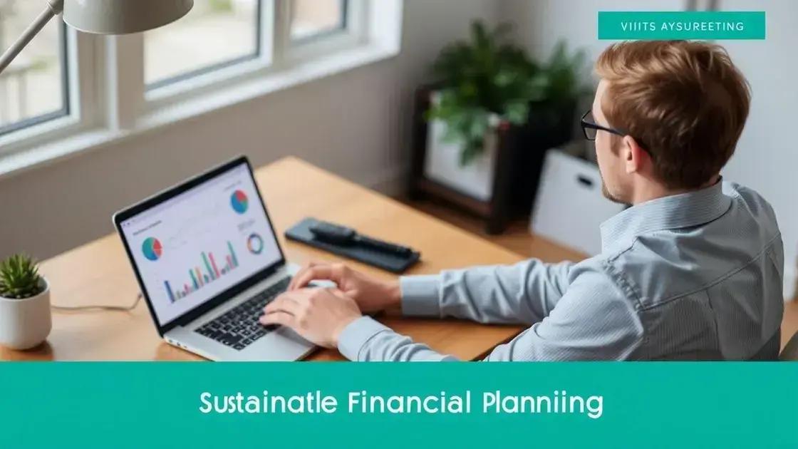 Como planejar um futuro financeiro sustentável
