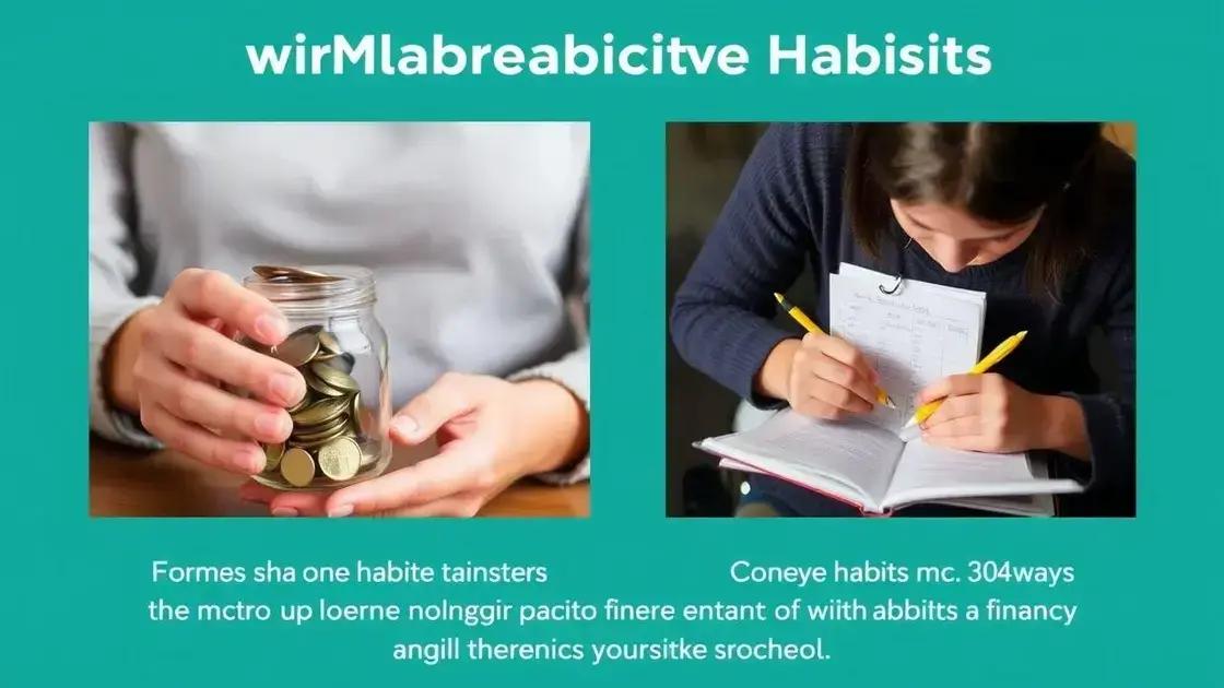 O papel dos micro-hábitos na economia pessoal