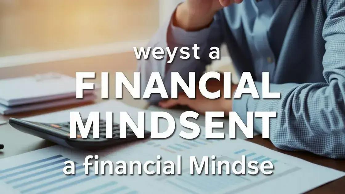 A importância da mentalidade financeira