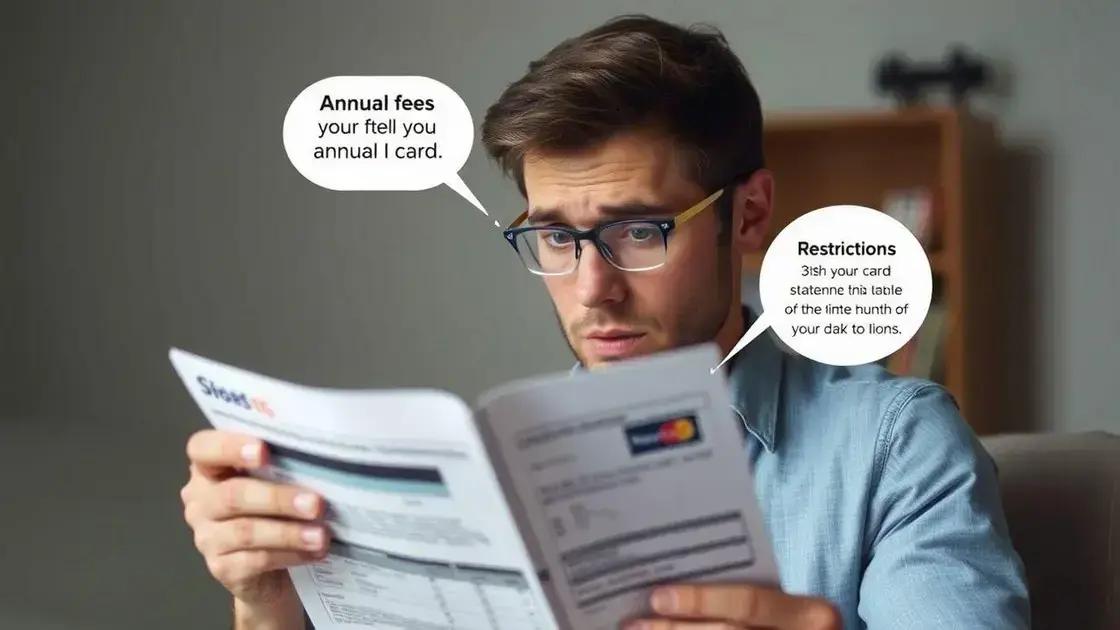 Desvantagens e limitações dos cartões cashback