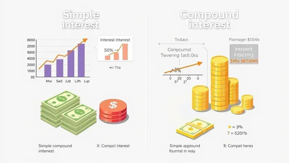Diferença entre juros simples e compostos