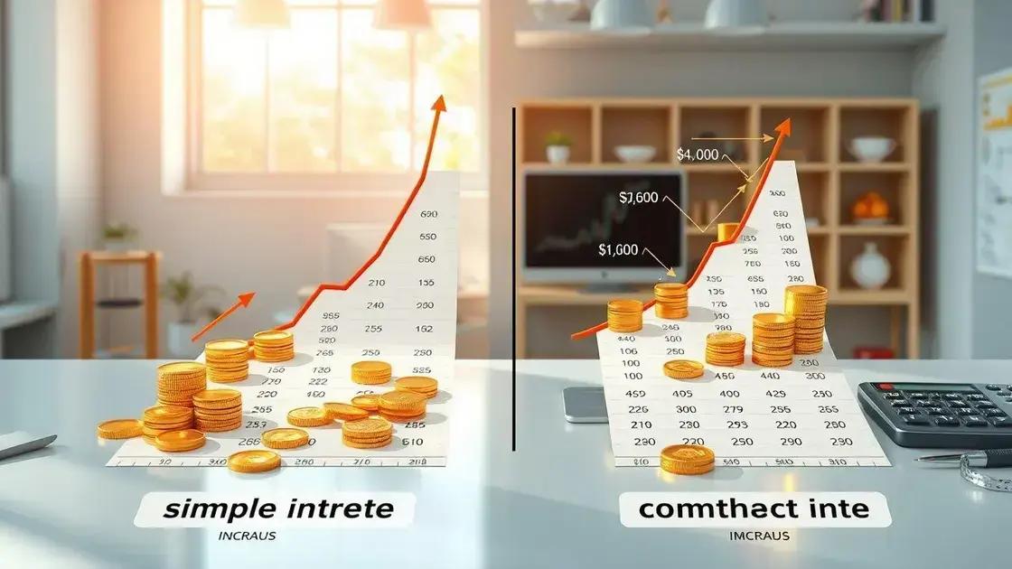 Diferença entre juros simples e compostos