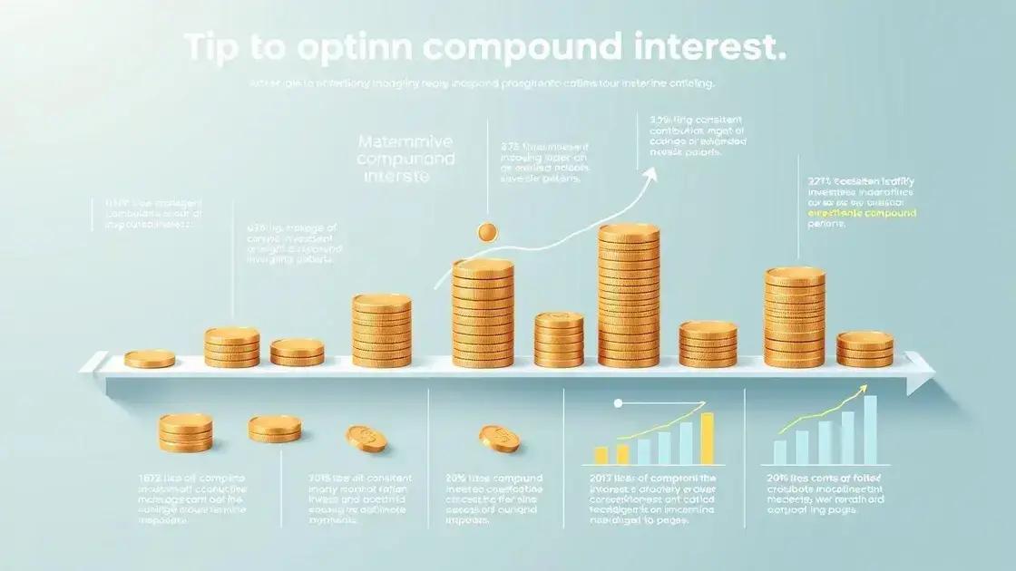Dicas para aproveitar os juros compostos