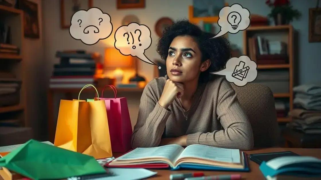 Como identificar seus gatilhos de consumo