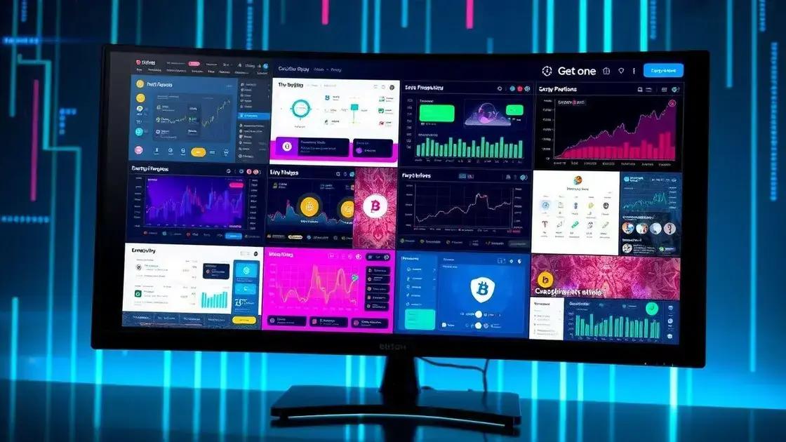 quais são as principais plataformas de criptomoedas
