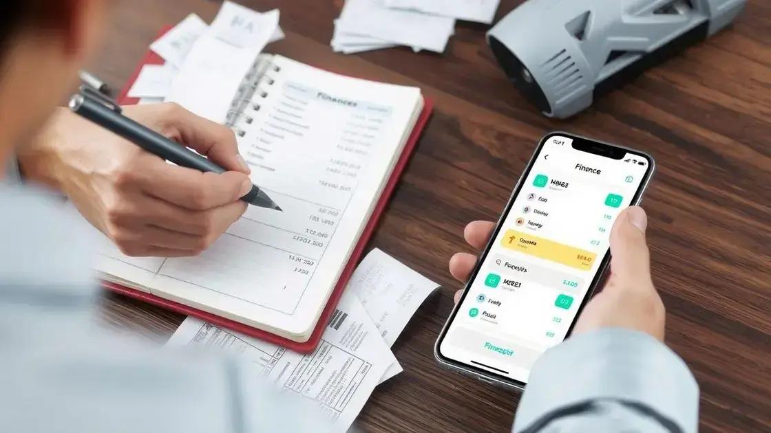 Como anotar seus gastos de forma prática