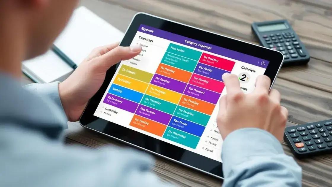 Métodos simples para categorizar despesas